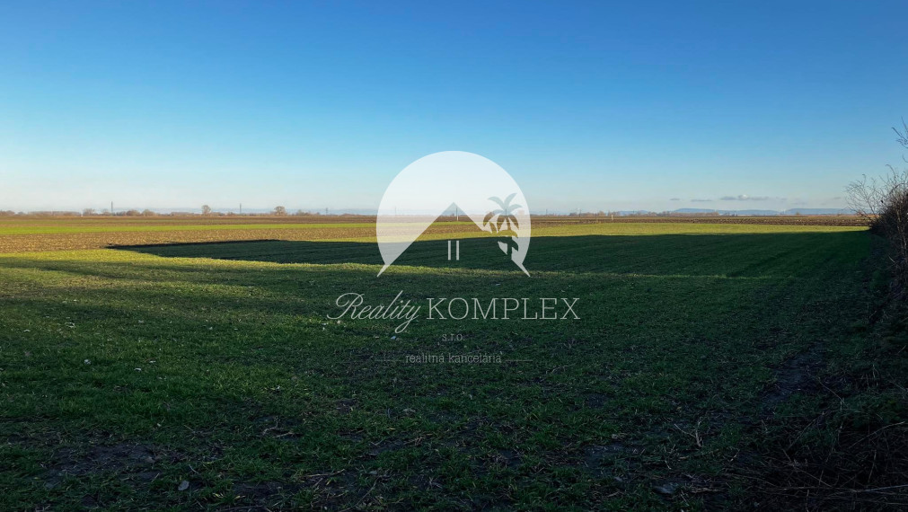 Exkluzívne. Reality KOMPLEX s.r.o. Vám ponúka na predaj veľký stavebný pozemok v obci Okoličná na Ostrove!