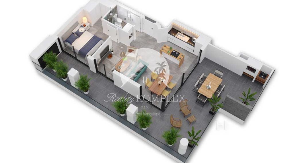 CYPRUS - Reality KOMPLEX s.r.o. Vám ponúka na PREDAJ prekrásne apartmány kde sa budete cítiť ako v tropickom raji! Dovolenkujte vo svojom alebo zarábajte z prenájmu !!!!