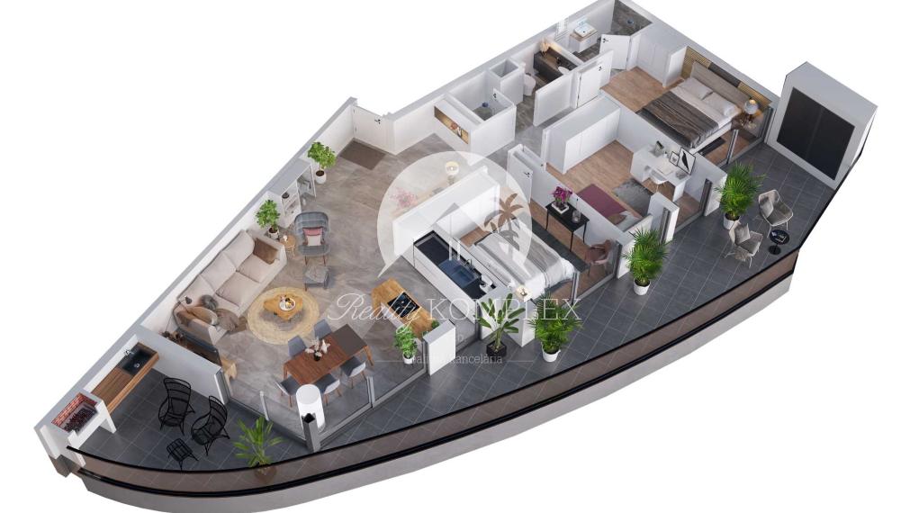 CYPRUS - Reality KOMPLEX s.r.o. Vám ponúka na PREDAJ prekrásne apartmány kde sa budete cítiť ako v tropickom raji! Dovolenkujte vo svojom alebo zarábajte z prenájmu !!!!