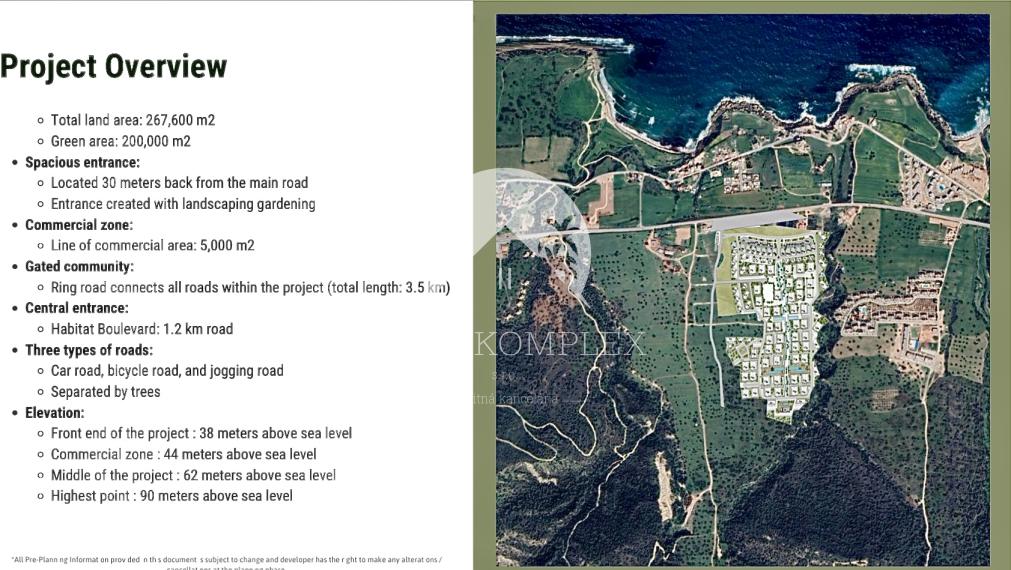 Reality KOMPLEX s.r.o. Vám ponúka skvelú investičnú príležitosť -EXKLUZÍVNE iba u nás - severný Cyprus!