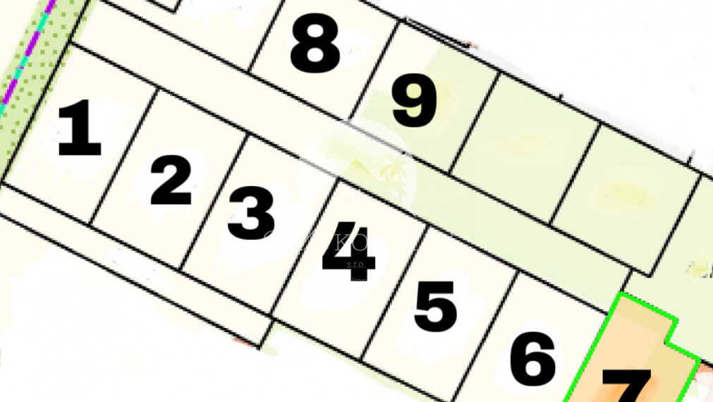 Reality KOMPLEX s.r.o. Vám ponúka na PREDAJ 9 lukratívnych pozemkov v Šamoríne, časť Bučuháza