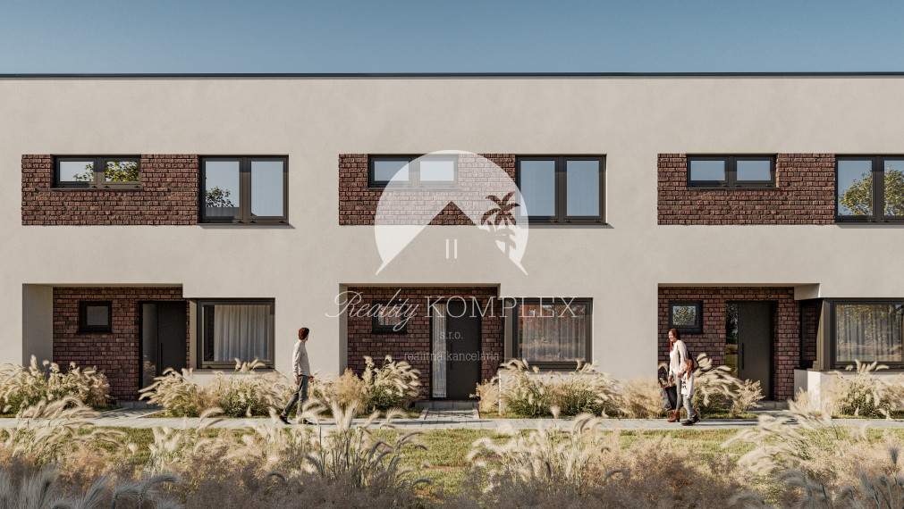 Reality KOMPLEX s.r.o.  Vám predstavuje na PREDAJ jedinečnú príležitosť bývania v rodinných radových domov v srdci obce Okoličná na Ostrove.