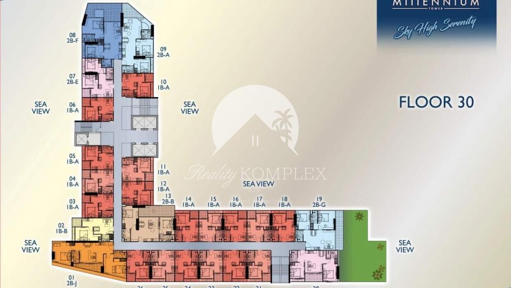 IBA U NÁS! Skvelá investícia Reality KOMPLEX s.r.o ponúka na predaj 3 izbový byt v Arcadia Millenium Tower.