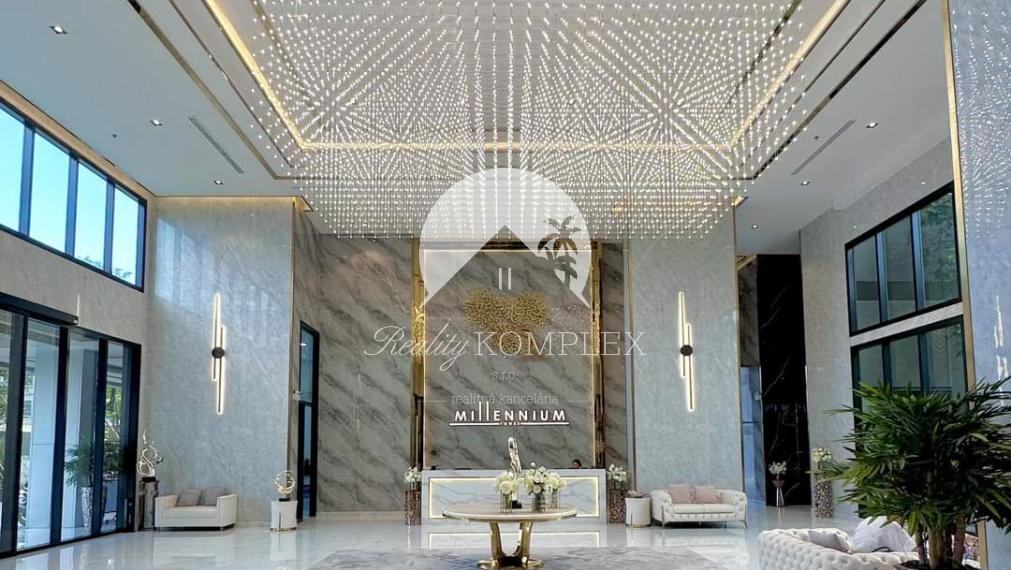 IBA U NÁS! Skvelá investícia Reality KOMPLEX s.r.o ponúka na predaj 3 izbový byt v Arcadia Millenium Tower.
