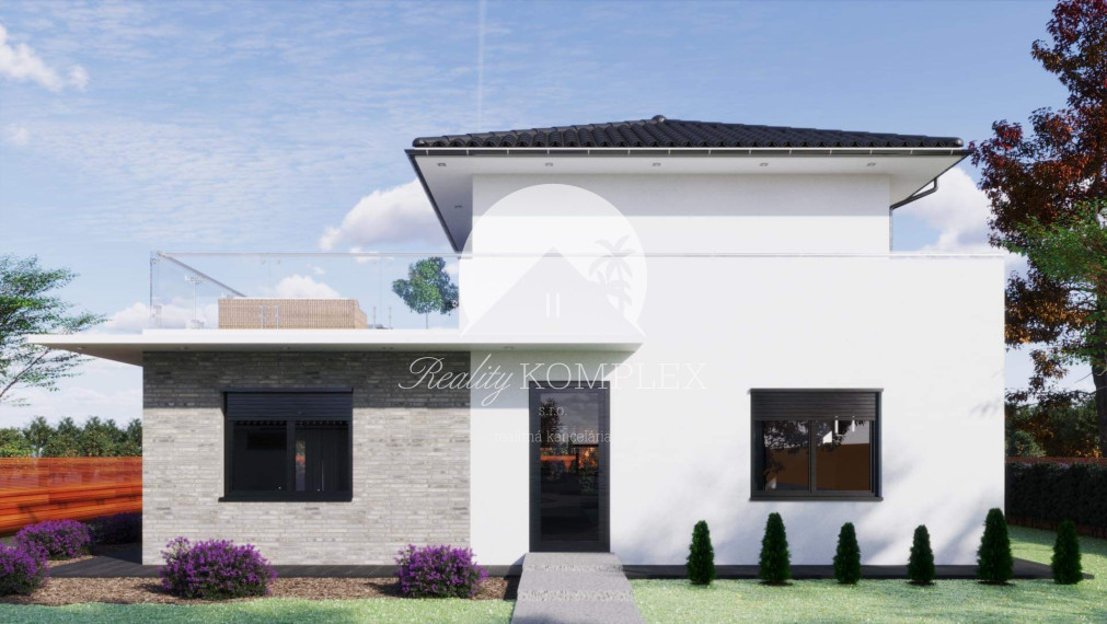 Reality KOMPLEX s.r.o. ponúka na PREDAJ kvalitnú 4 izbovú NOVOSTAVBU v obci Horné Mýto