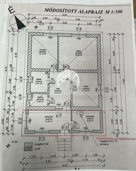 IBA U NÁS! Reality KOMPLEX s.r.o. vám ponúka na predaj priestranný rodinný dom v Komárome (Maďarsko)