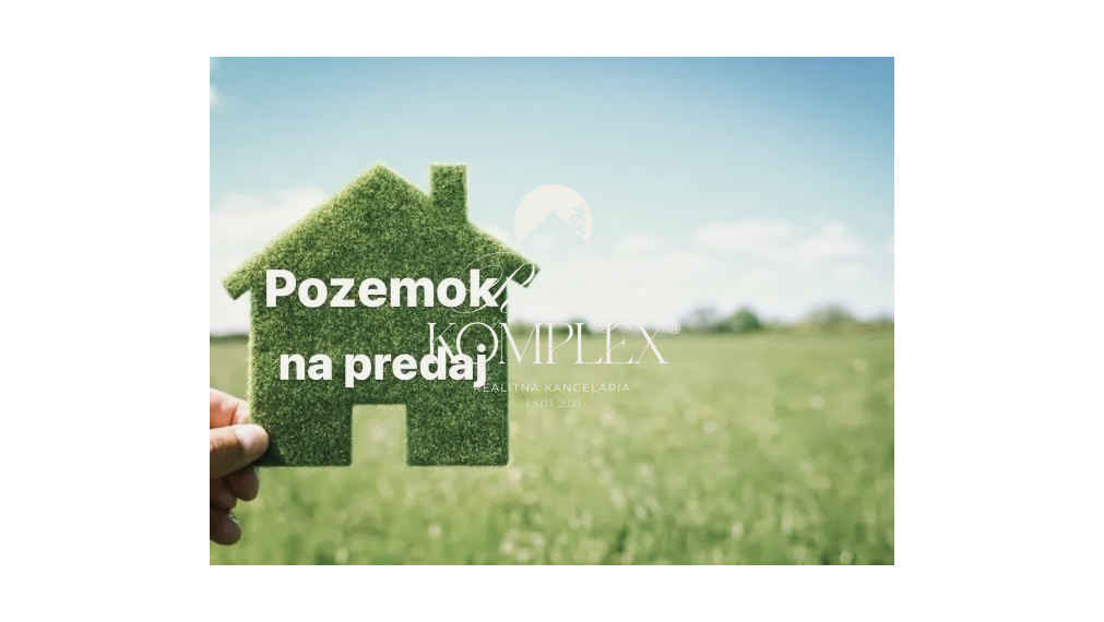 IBA U NÁS! Reality KOMPLEX s.r.o., Vám ponúka na predaj  stavebný pozemok za výhodnú cenu v prekrásnej dedine, v obci Moča na stavbu rodinného domu!