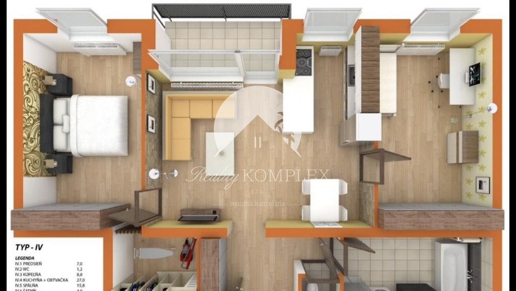 Reality KOMPLEX s.r.o. Vám ponúka na predaj 2-izbové a 3-izbové byty v Dunajskej Strede