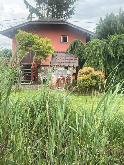 Rekreačná chata  s nádhernou záhradou a jazierkom v obľúbenej časti Komárna (Nová Osada)  blízko Váhu na PREDAJ!!