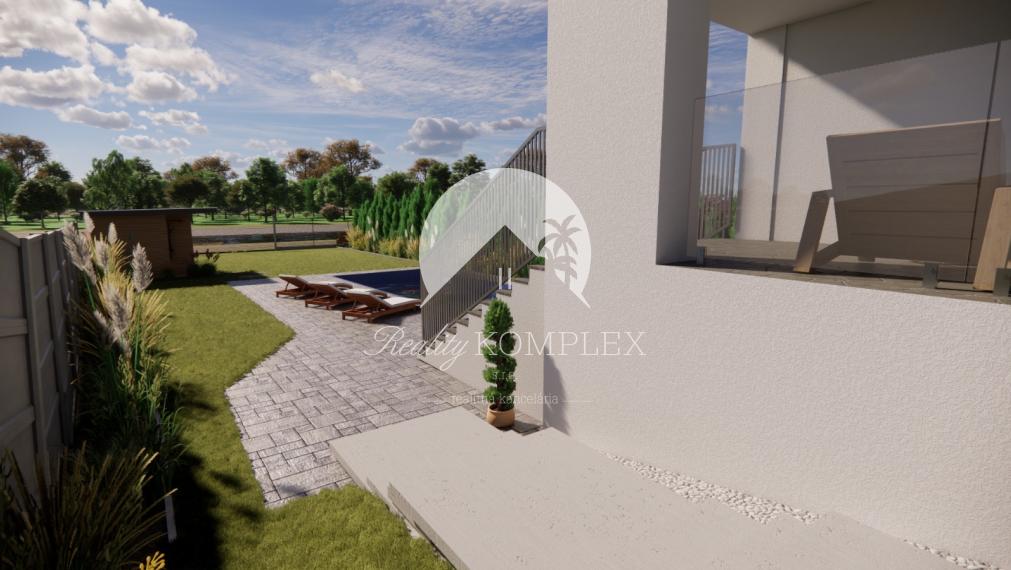 Reality KOMPLEX s.r.o., Vám ponúka na predaj moderný dvojdom v tichej obci Povoda,len pár minút od Dunajskej Stredy