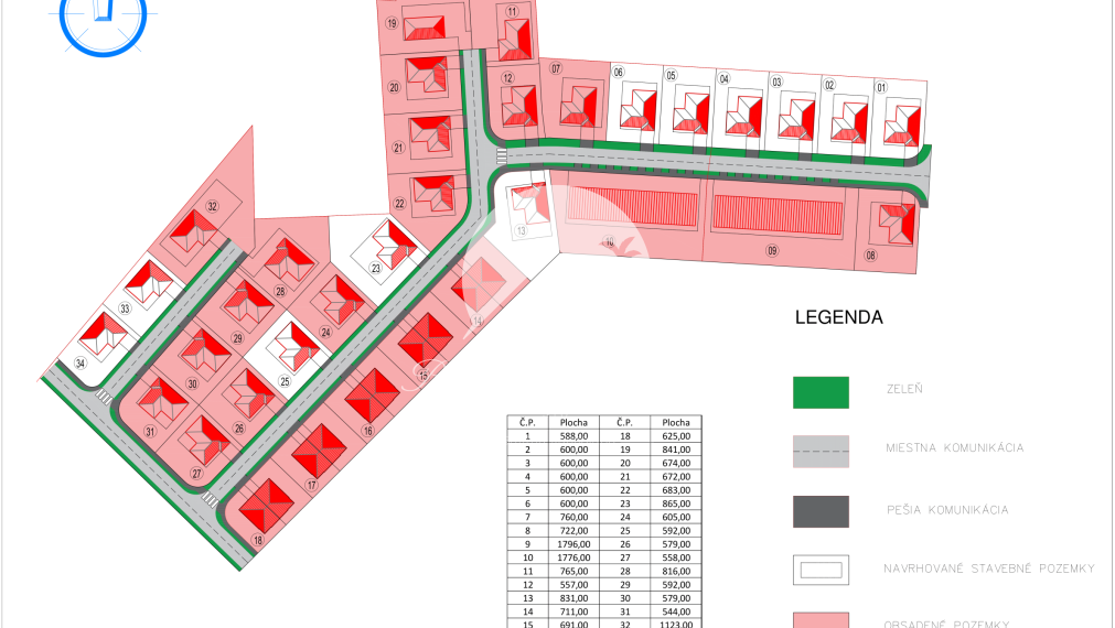 IBA U NÁS! Reality KOMPLEX s.r.o., Vám ponúka na predaj  lukratívne stavebné pozemky vo Veľkom Mederi.