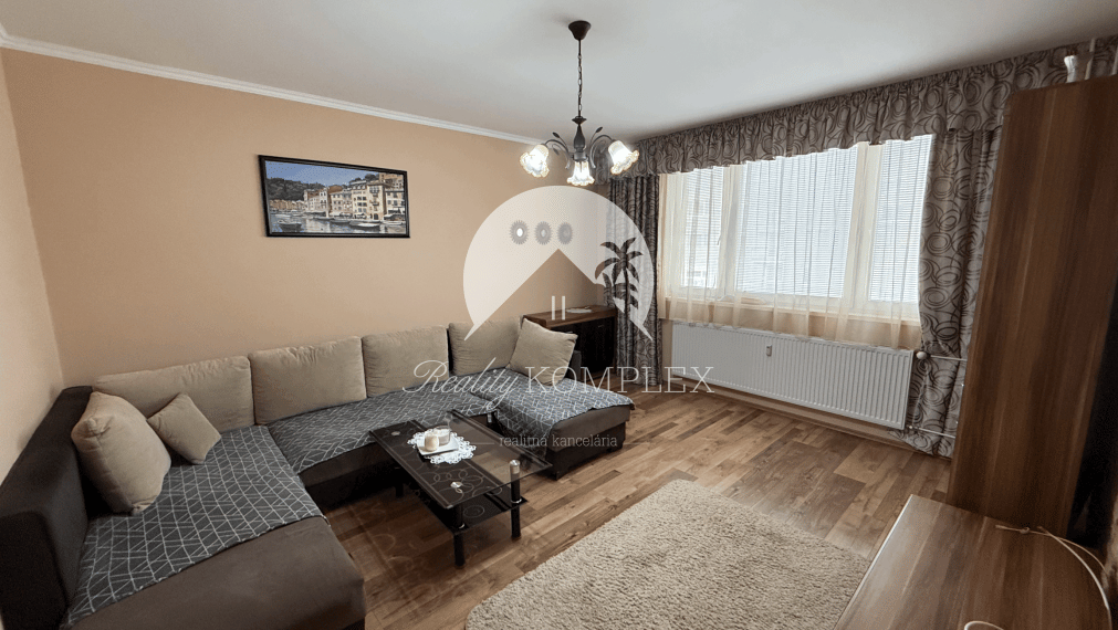 Reality KOMPLEX s.r.o. Vám ponúka 3-izbový zariadený byt s loggiou NA PRENÁJOM - Dunajská Streda