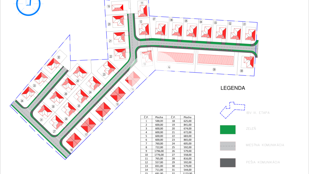 A Reality KOMPLEX s.r.o. eladásra kínál lukratív építési telkeket Nagymegyeren, az Okoči útnál.