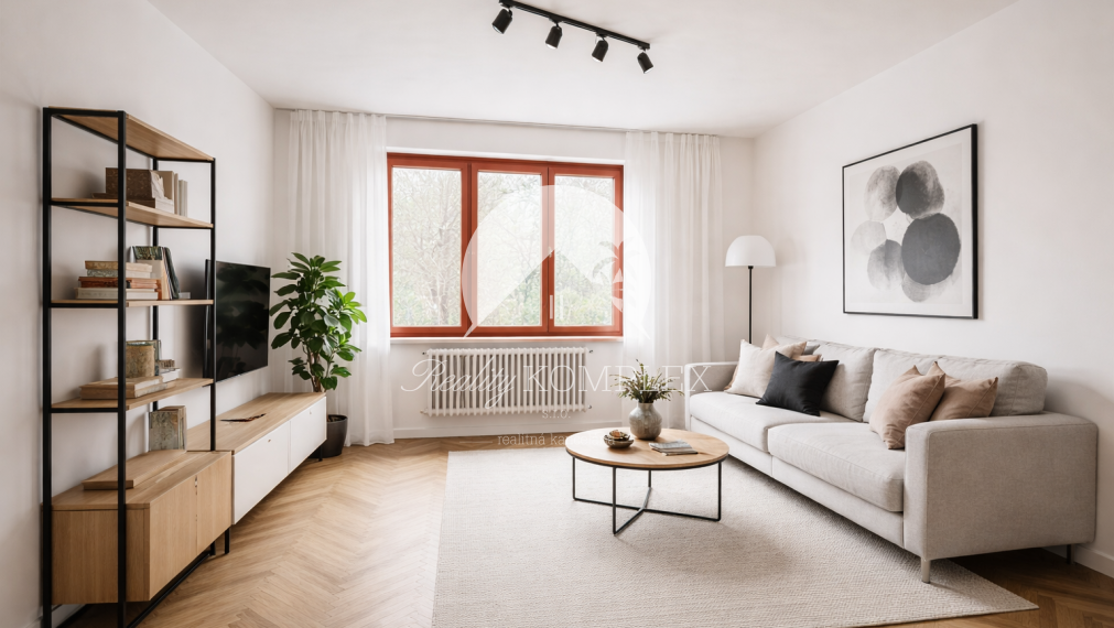 Reality KOMPLEX s.r.o. Vám ponúka POKOJNÉ BÝVANIE V OBJATÍ PRÍRODY – 3-IZBOVÝ BYT V TOPOĽNÍKOCH