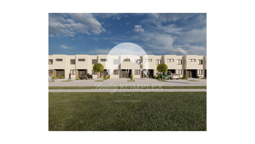 Exkluzívne iba u nás Vám Reality KOMPLEX s.r.o., ponúka na predaj NOVOSTAVBY v radovej výstavbe v atraktívnej a vyhľadávanej časti mesta Veľký Meder.