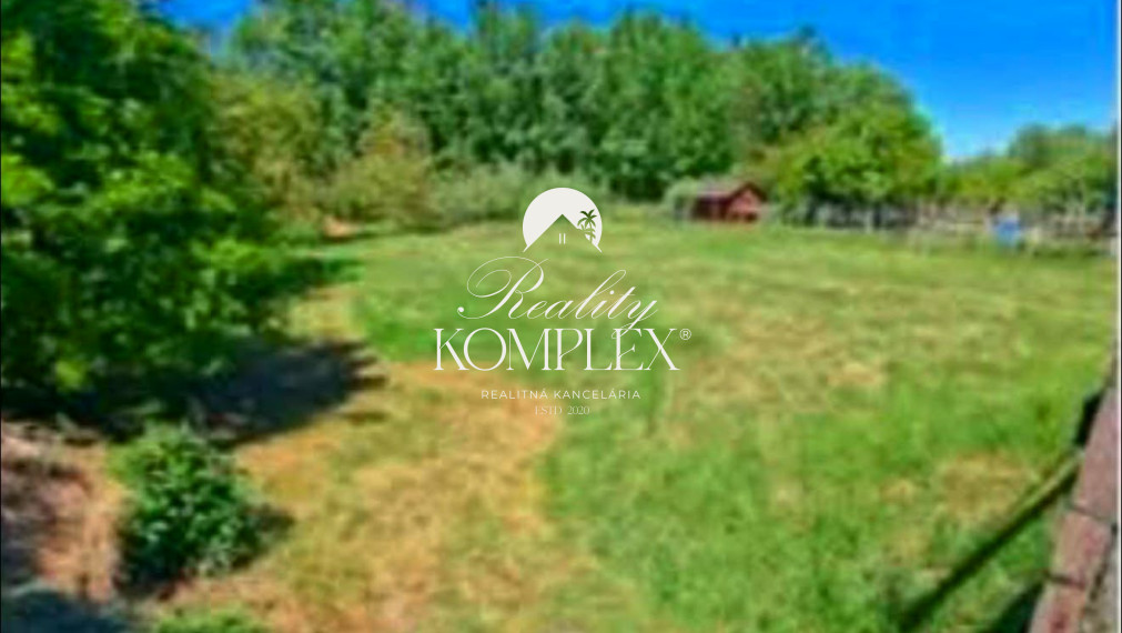 Reality KOMPLEX s.r.o Vám EXKLÚZIVNE ponúka na predaj pozemok v obci Bodza