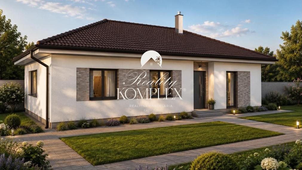 Reality KOMPLEX s.r.o. ponúka na PREDAJ NOVOSTAVBU 4-IZBOVÉHO RODINNÉHO DOMU V OBCI MAD – ZAČIATOK VÝSTAVBY