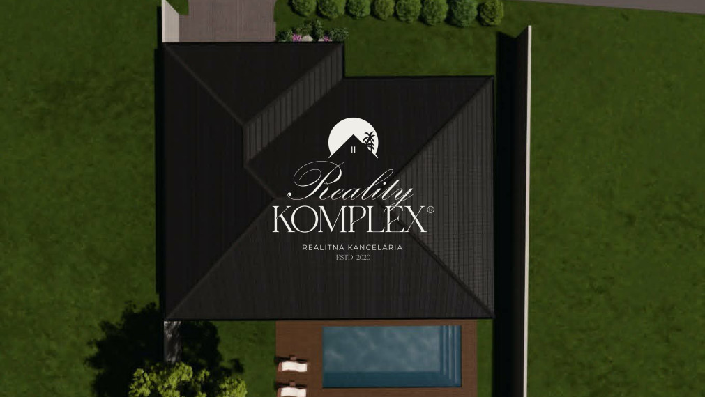 Reality KOMPLEX s.r.o Vám ponúká, projekt dvoch moderných rodinných domov typu bungalov v obci Marcelová.