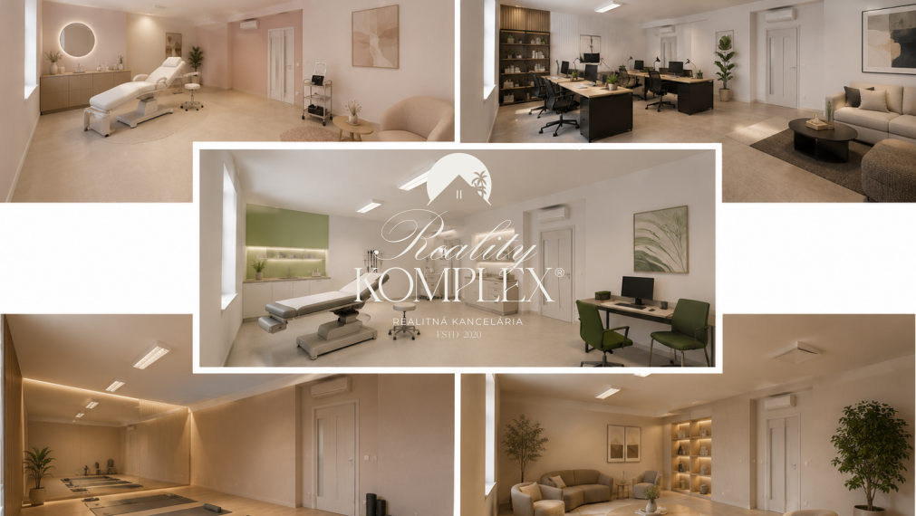 Reality KOMPLEX Vám ponúka na prenájom komerčného priestoru 100 m² v centre Dunajskej Stredy.