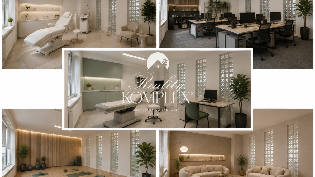 Reality KOMPLEX Vám ponúka na prenájom komerčného priestoru 100 m² v centre Dunajskej Stredy.