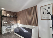 Exkluzívne iba u nás Vám Reality KOMPLEX s.r.o., ponúka na PREDAJ zrekonštruovanú garzónku v absolútnom centre Mesta Komárno v budove SOHO Tower. - fotografia 4