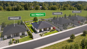 Reality KOMPLEX s.r.o. Vám ponúka na predaj nízkoenergetickú novostavbu – rodinný dom vo výstavbe v obci Svätý Peter - fotografia 1