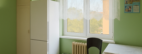 Reality KOMPLEX s.r.o. Vám EXKLUZÍVNE ponúka na predaj 2-izbový tehlový byt v Komárne