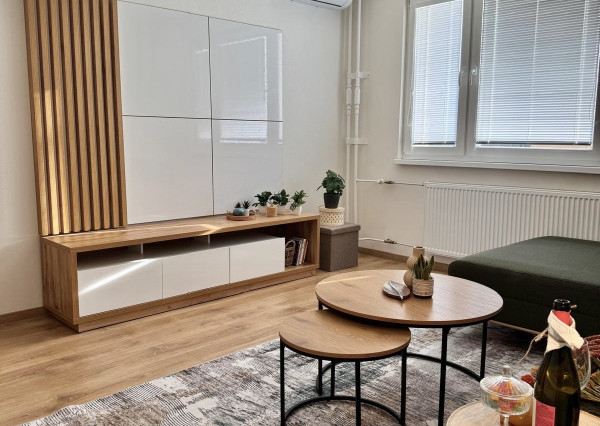 Iba u nás Vám Reality KOMPLEX s.r.o., ponúka na prenájom exkluzívny, nadštandardne zariadený trojizbový byt v atraktívnej lokalite, vmeste Šurany.