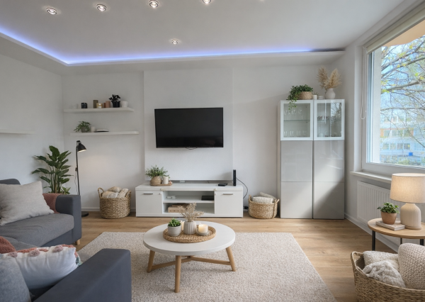 IBA U NÁS! Reality KOMPLEX s.r.o. Vám ponúka na prenájom štýlový, kompletne zrekonštruovaný a zariadený 2-izbový byt, nachádzajúci sa vo vyhľadávanej lokalite na ulici Komenského v Komárne.