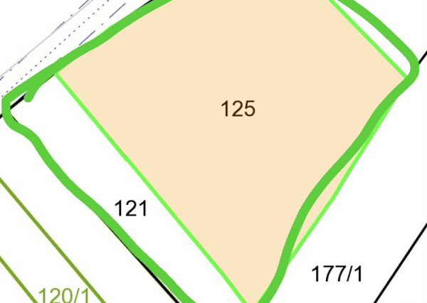 Reality KOMPLEX s.r.o eladásra kínál egy telket Bogyán