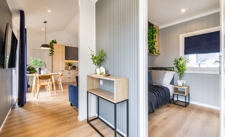 Exkluzívne iba u nás Vám Reality KOMPLEX s.r.o., ponúka na PREDAJ nový CELOROČNE OBÝVATEĽNÝ MOBILNÝ DOM MALTA s rozmerom 13,2x4,3m!!! - fotografia 4